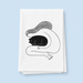 Colorful Doug Ross Tea Towel showcasing adorable cats, the ultimate kitchen companion in the fight against messes.