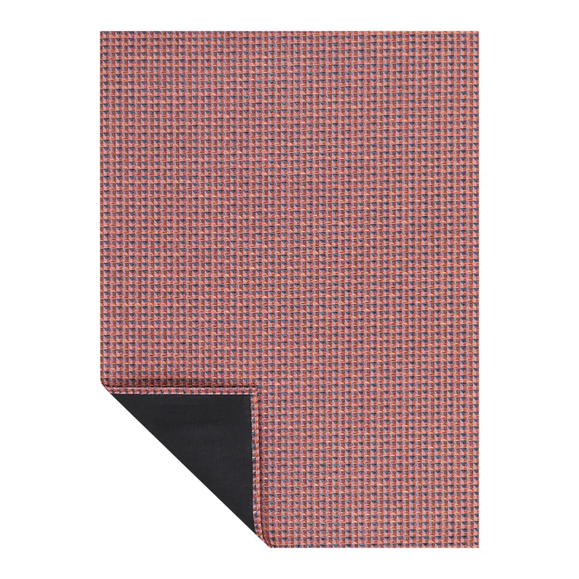Chilewich Crane Woven Floor Mat - Raspberry