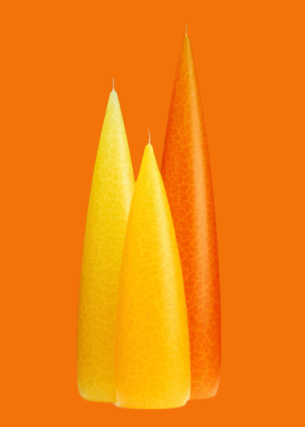 Tall Candles Citrus