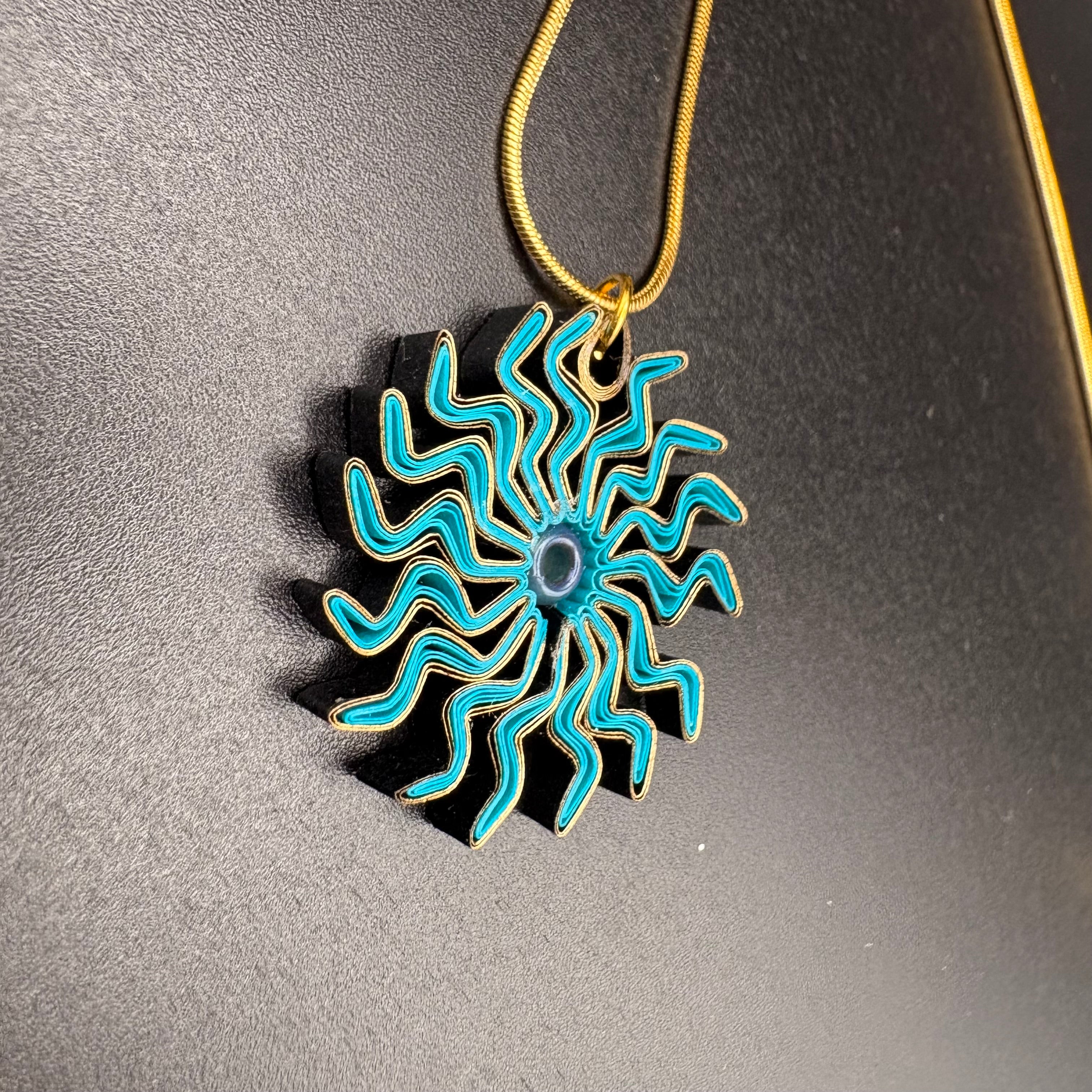 Breeze Chic | Ocean Waves Necklace