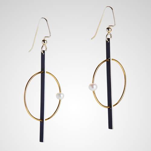 Split Circle Earrings