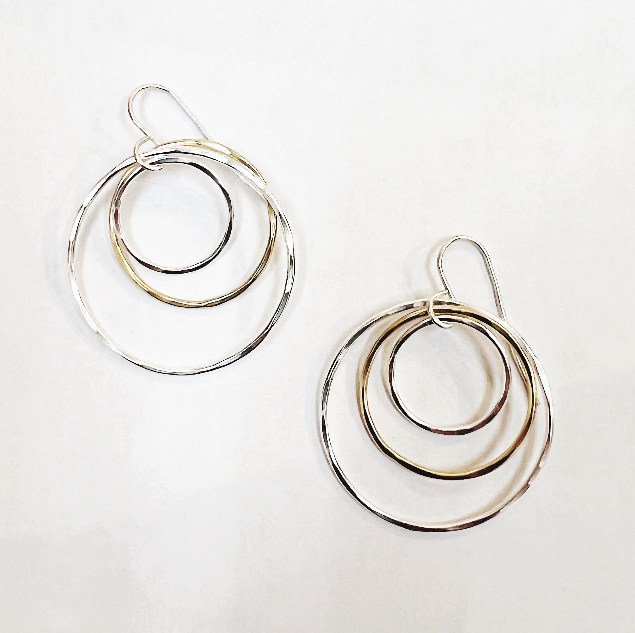 Tiered Circle Earrings