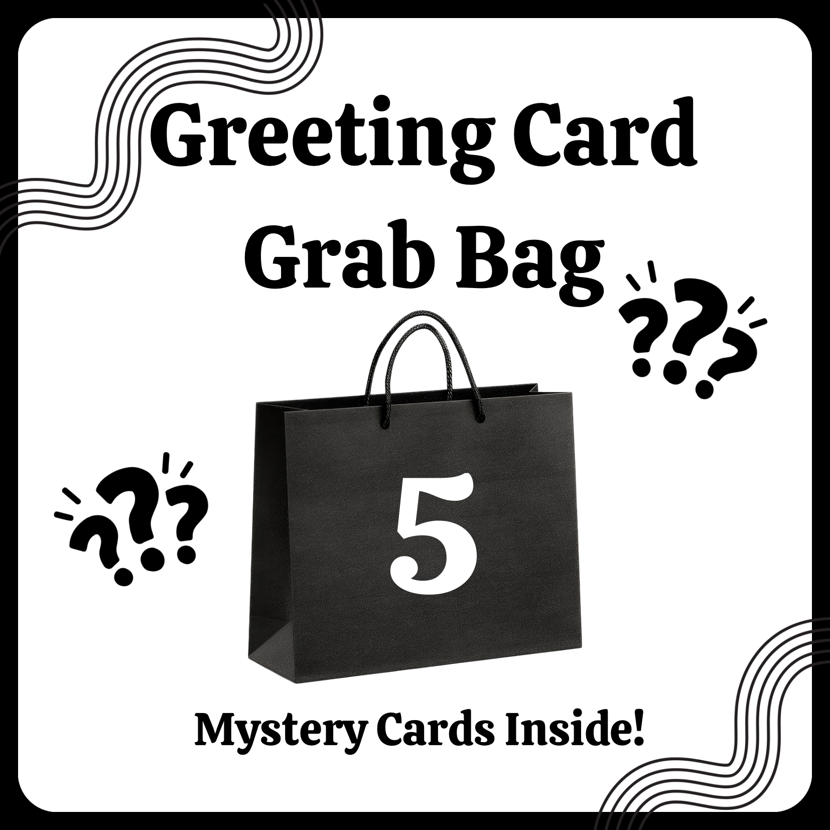Assorted Greeting Card Grab Bag featuring unique designs for every occasion by ARTISANS & agency.
