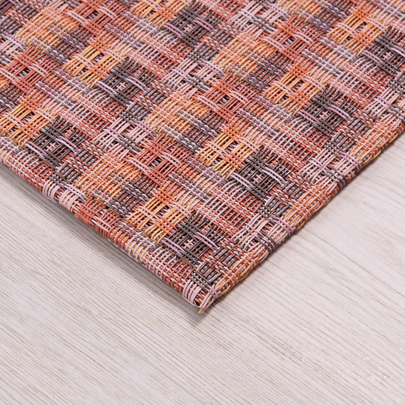 Chilewich Fable Woven Floor Mat - Sorbet