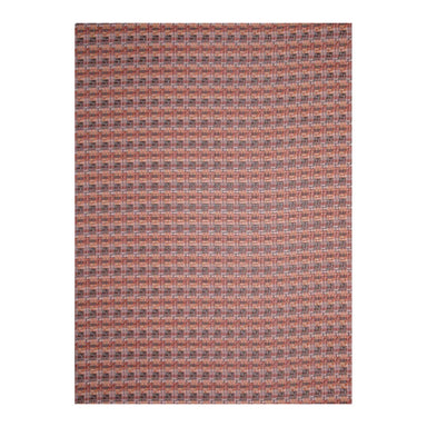 Chilewich Fable Woven Floor Mat | Sorbet with rich textured, multi-tonal woven stripes