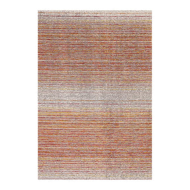 Fade Stripe Shag Floor Mat | Sunrise by Chilewich, featuring textured ombré stripes in warm sunrise hues for indoor and outdoor use