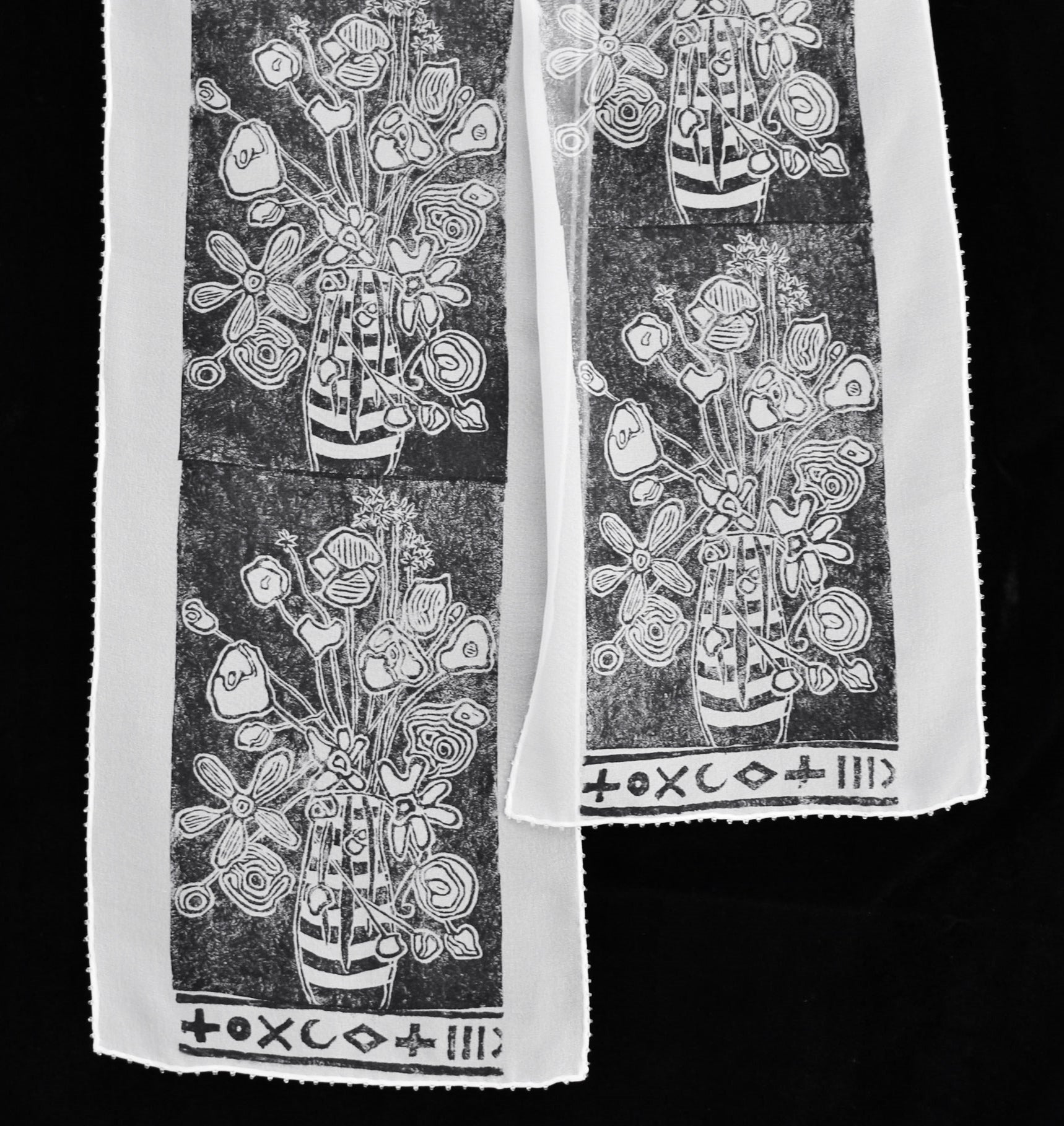 Flowers in a Vase Scarf