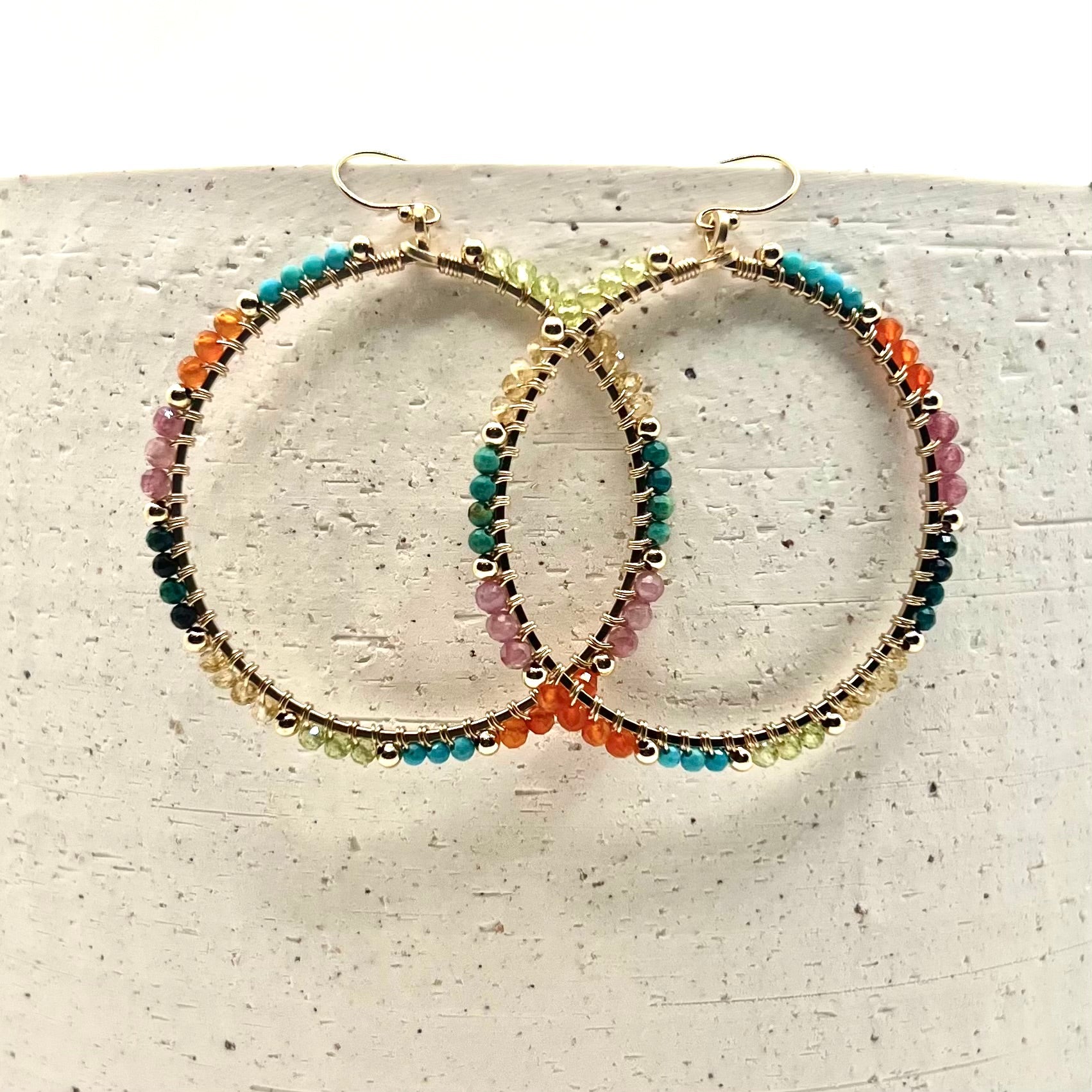 Summer Hoops Earrings