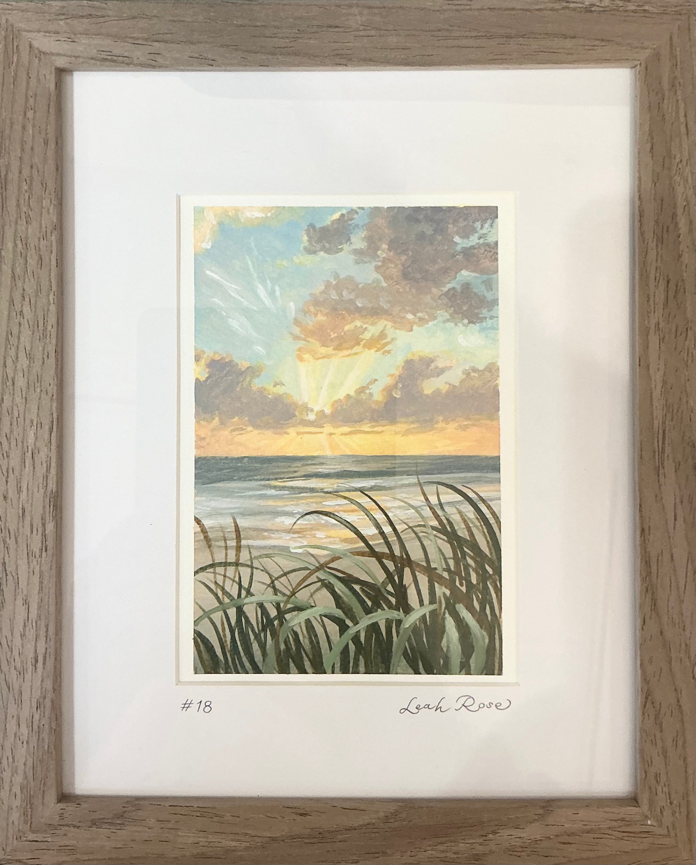 Leah Rose | Ocean View Journal Page 18, Beach Grass 2023