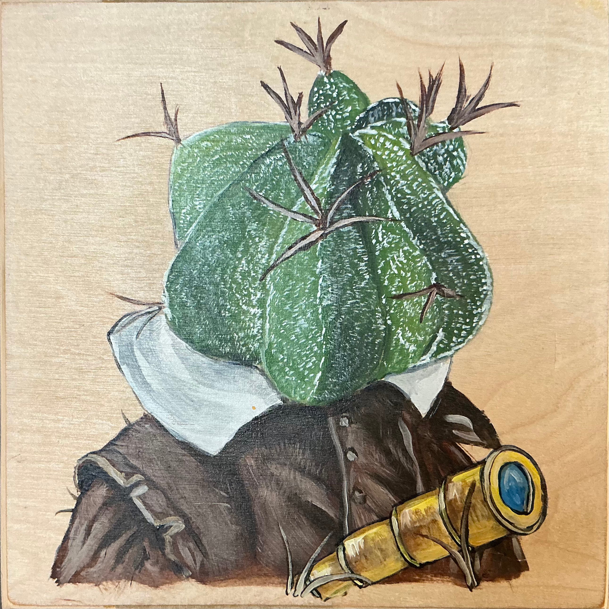 Galileo Cactus | Original Painting