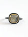 Labradorite ring with diamond