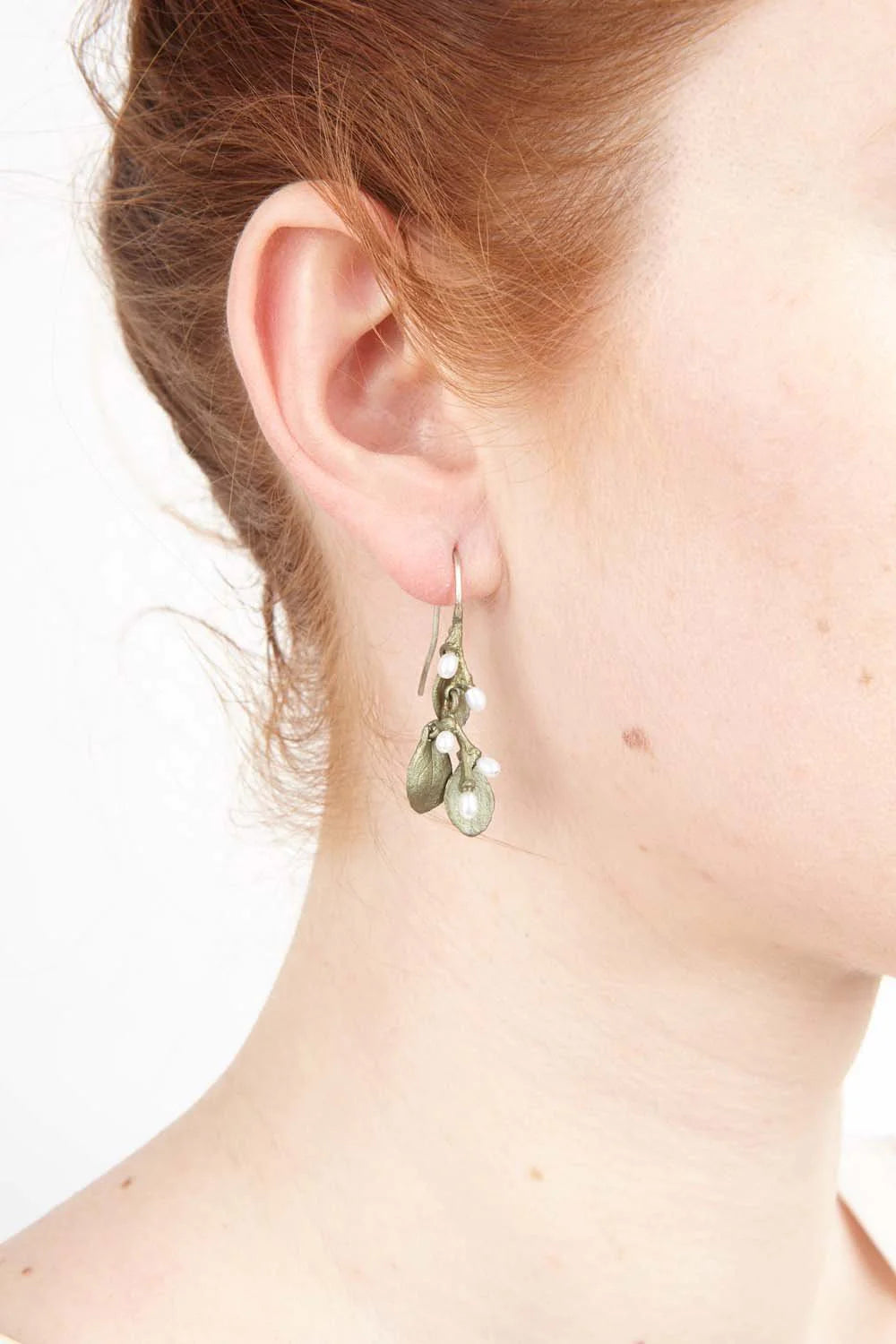 Irish Thorn Pearl Shower Earrings