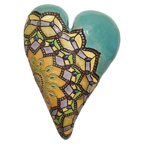 Ceramic Hearts - Large