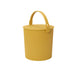 Hachiman Bucket | Mustard colorful lidded storage bucket for indoor and outdoor use
