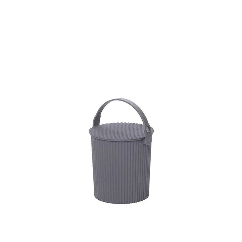 Chilewich lidded storage container in Grey