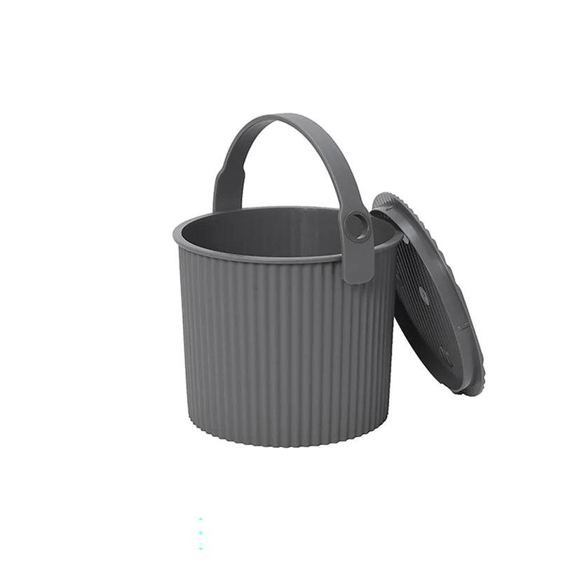 Chilewich lidded storage container in Grey