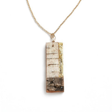 rectangle pendent necklace