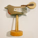Mixed media bird statue