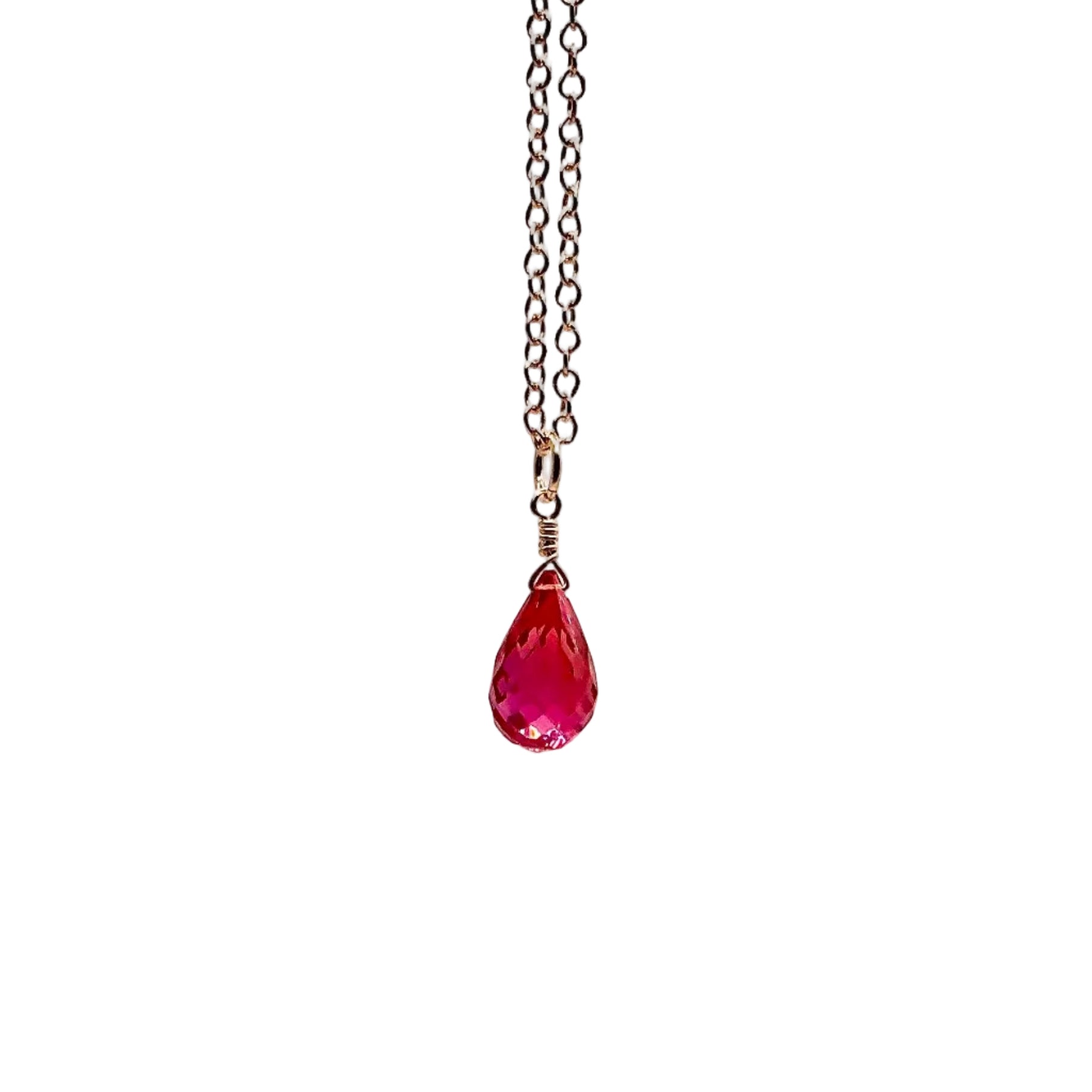 Padparadscha Sapphire Necklace