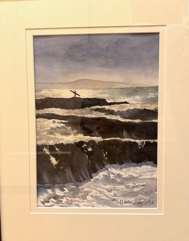 California Surfer painting