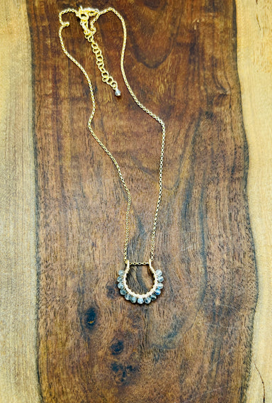 horse shoe necklace