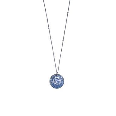 blue pendant necklace