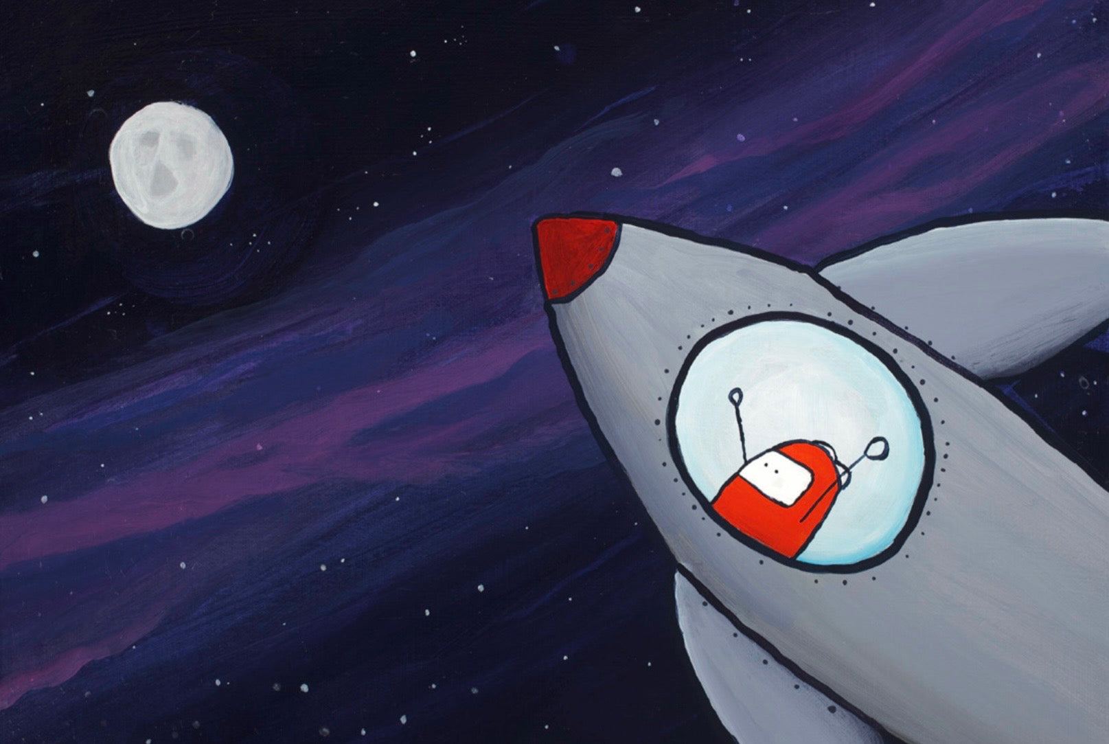 Margo Mullen | The Robot and the Moon Voyage