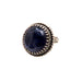 blue gemstone ring