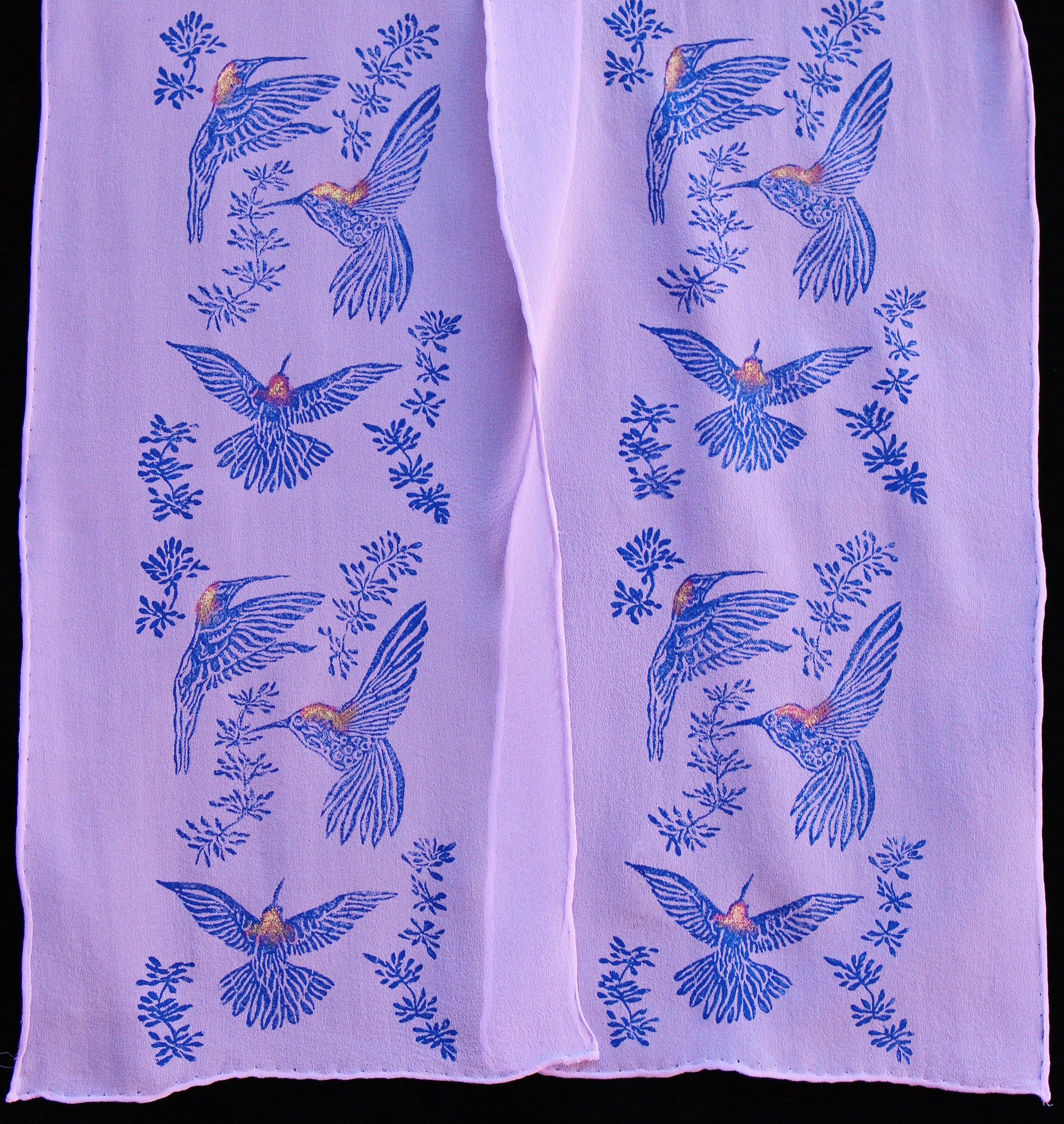Hummingbird Fiesta Scarf