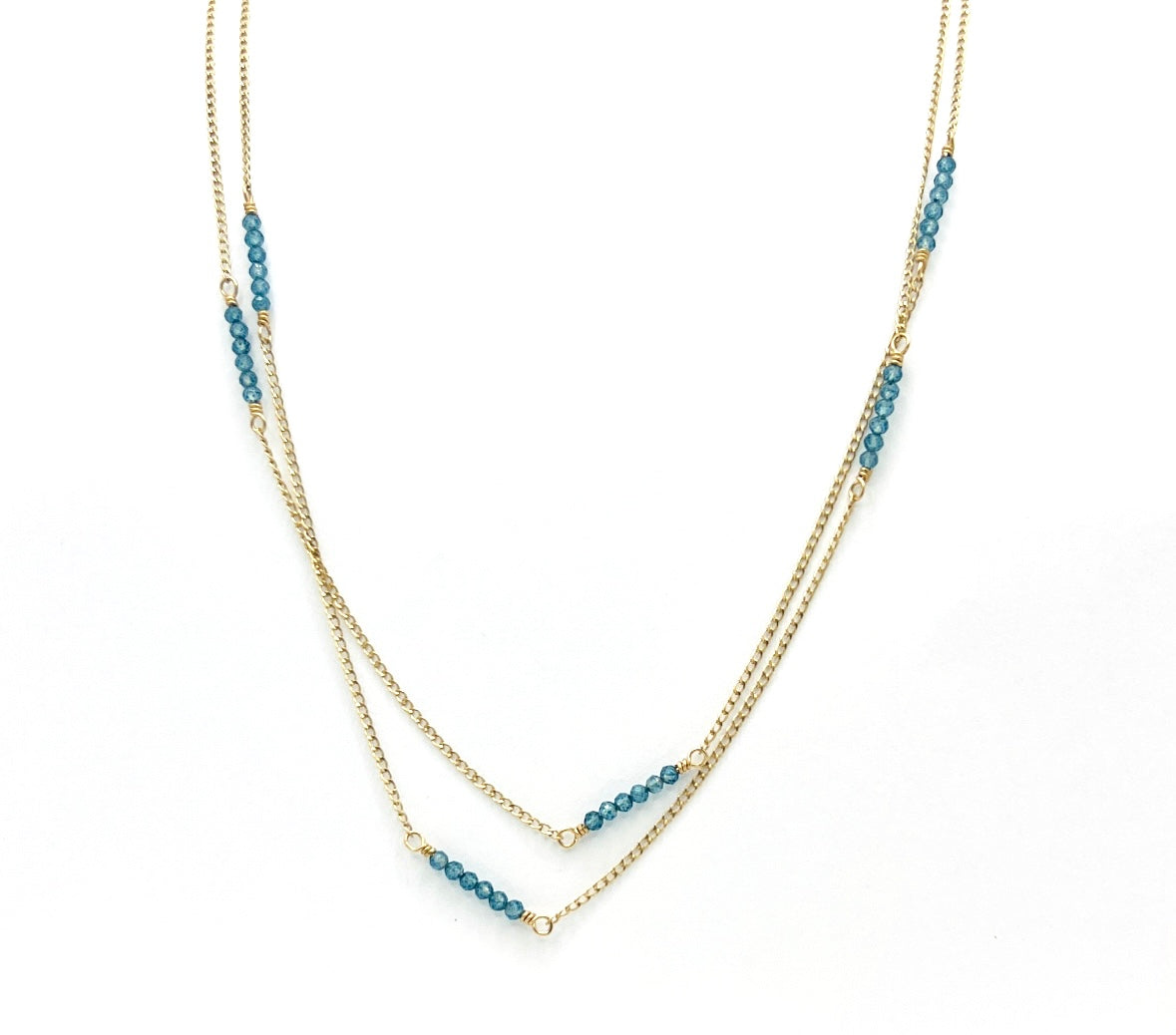 Long Stone Necklace