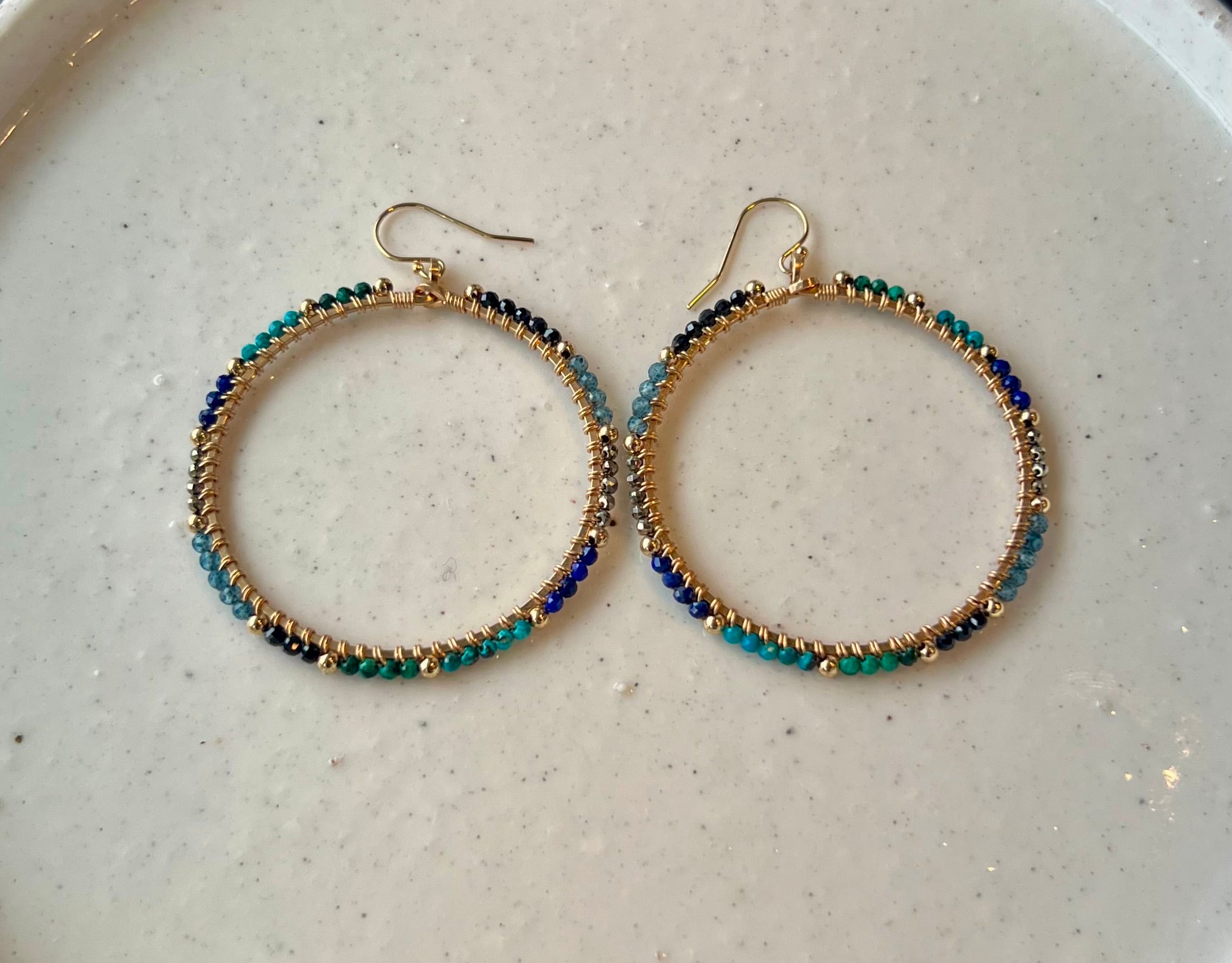 Summer Hoops Earrings