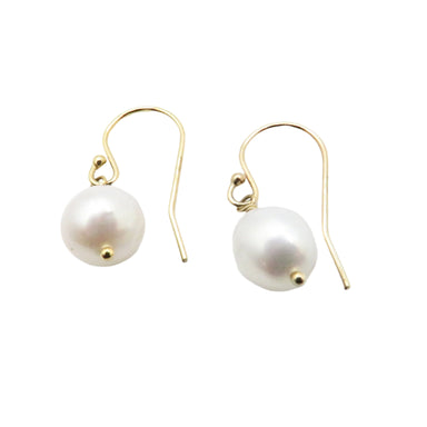 pearl drop earrings