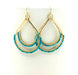 Double Boho Hoops by Lily Hudson, perfect for adding a touch of sass to your ear game while still looking as classy as a caffeinated cat in a top hat!