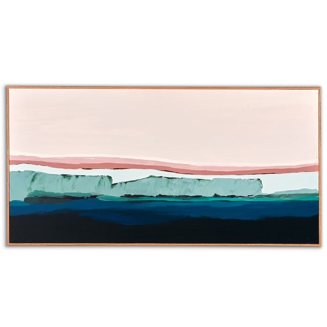 Santa Cruz Seascape 2 | Original Painting 24 x 48