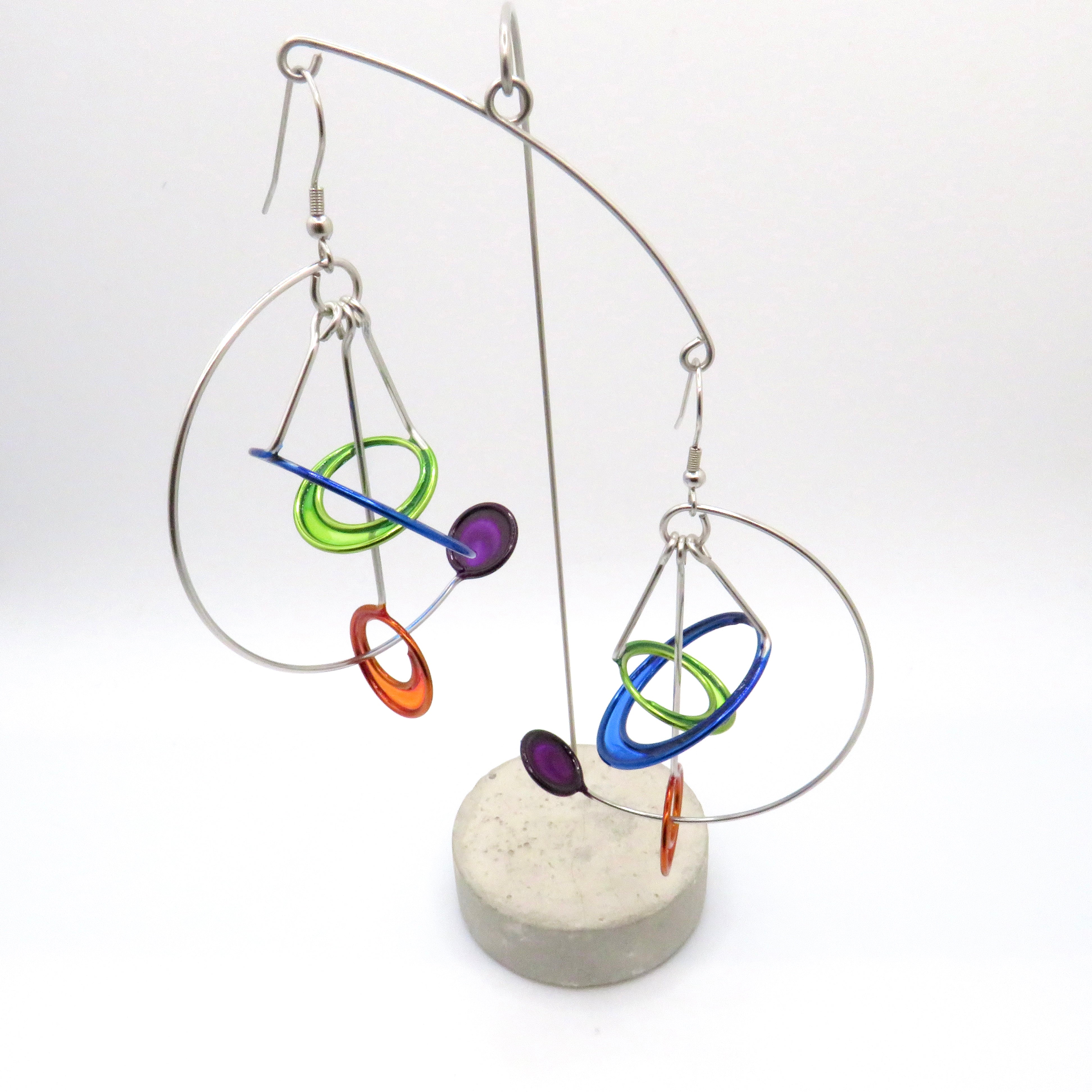 Rainbow Mobile Earrings