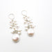 coin pearl cluster earrings