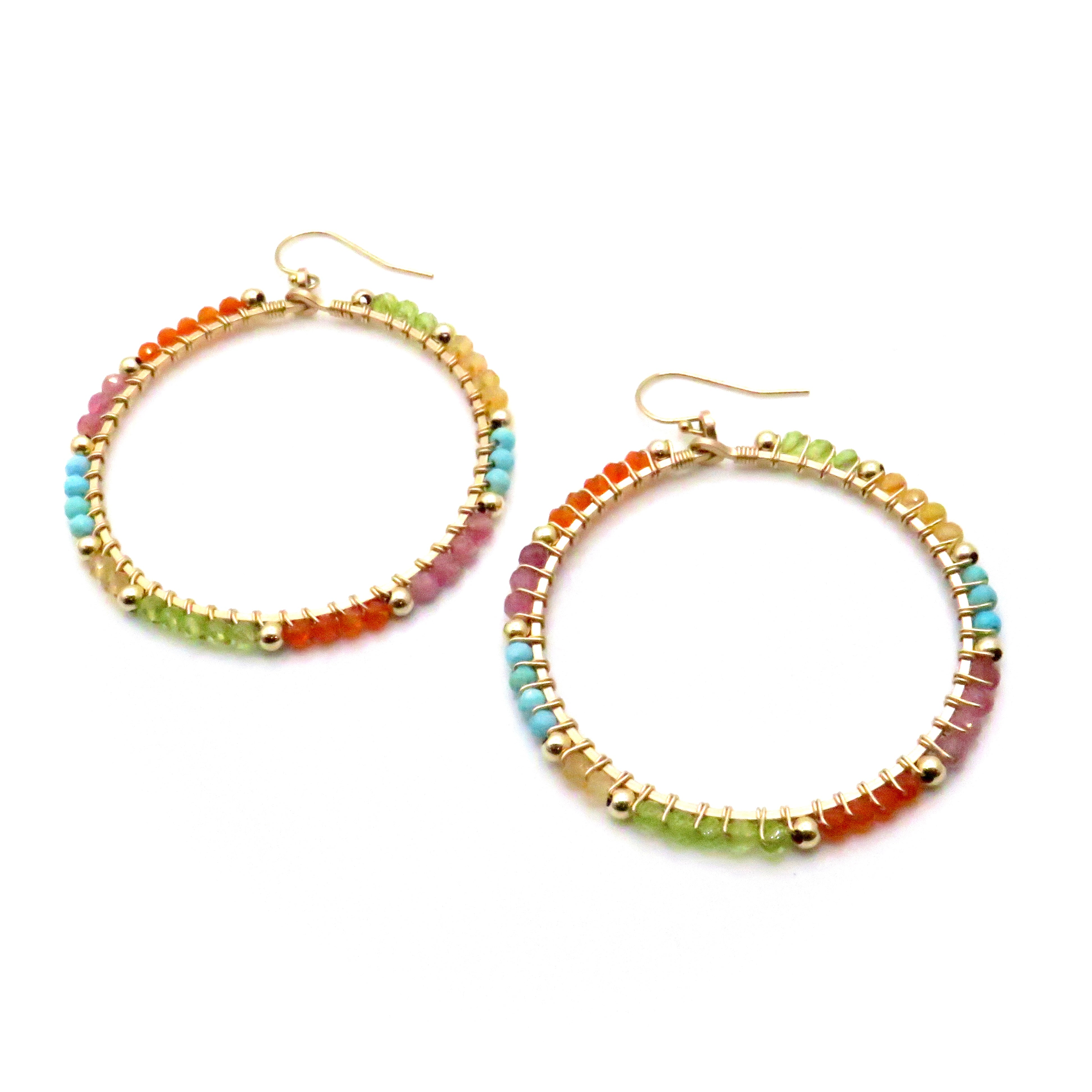 Summer Hoops Earrings