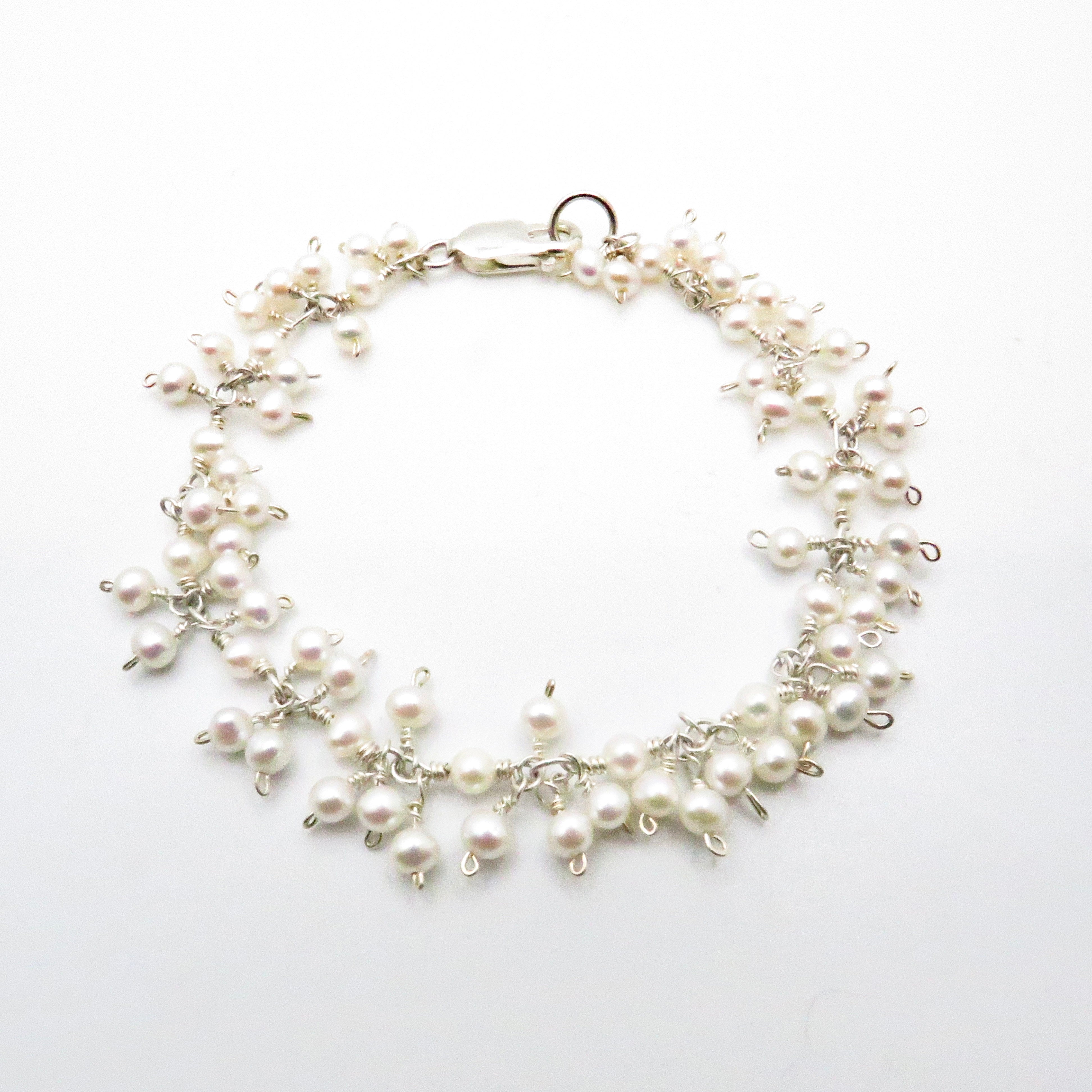 Pearl Cluster Bracelet