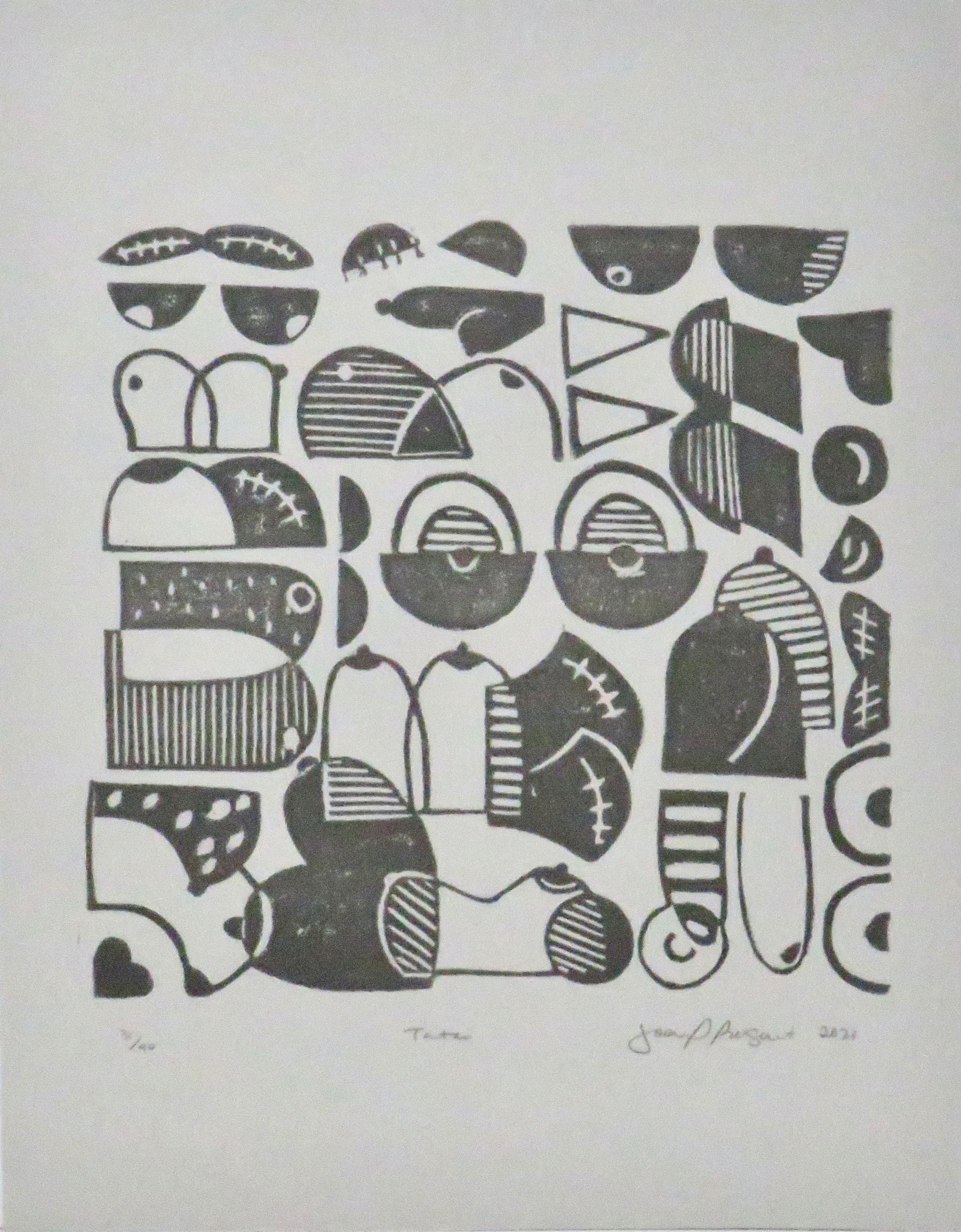 Tatas | Linoprint