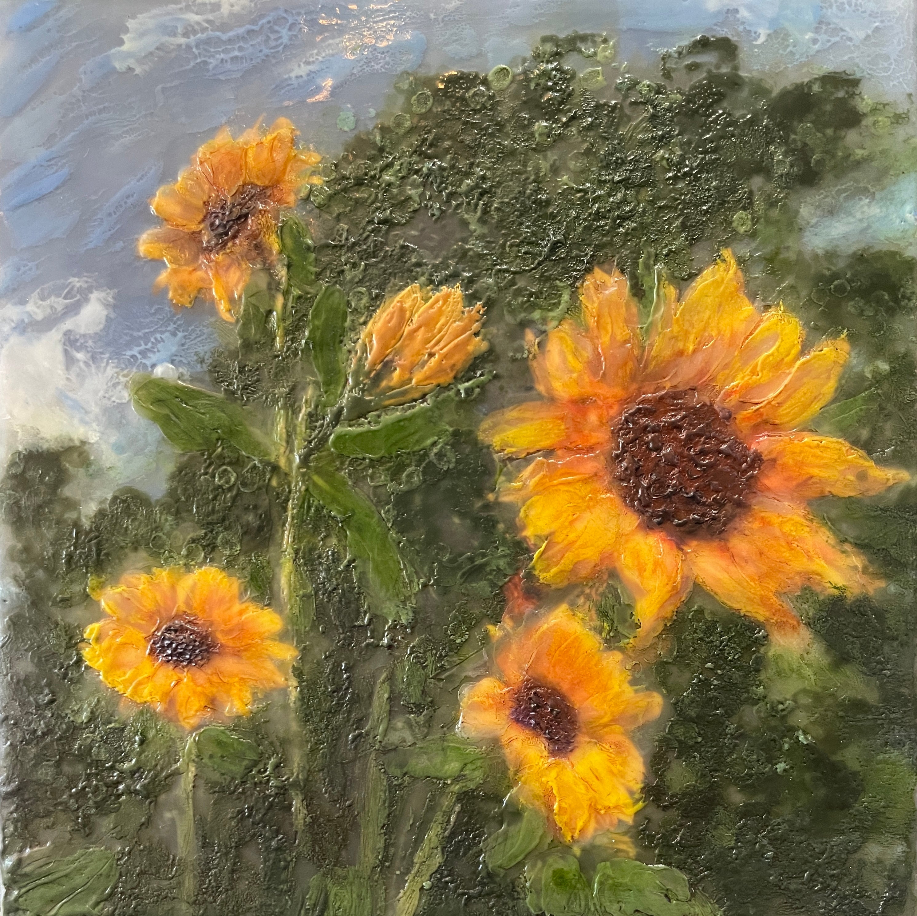 Hearts for the Arts | Towers of Sunflowers