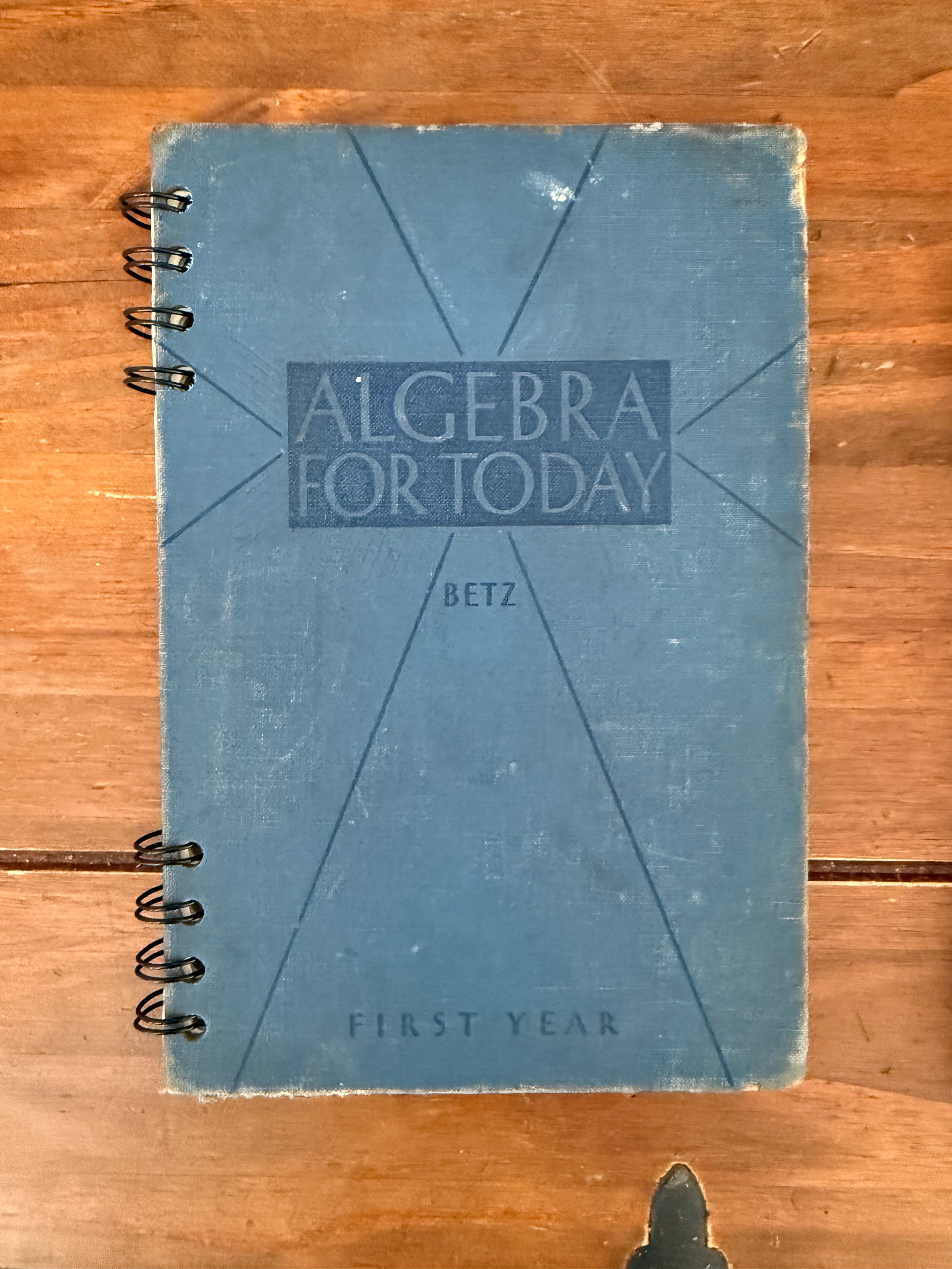 Algebra for Today