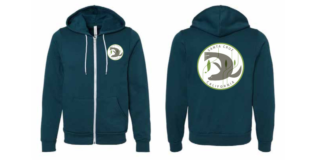 Sea Lion Zip Hoodie
