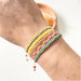 beaded bracelet multicolored