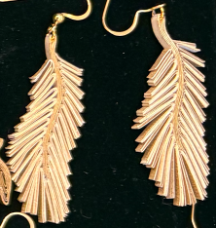 Breeze Chic | Bright Feather Earrings