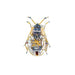 Lace Bug Brooch hand-embroidered brooch by Trovelore