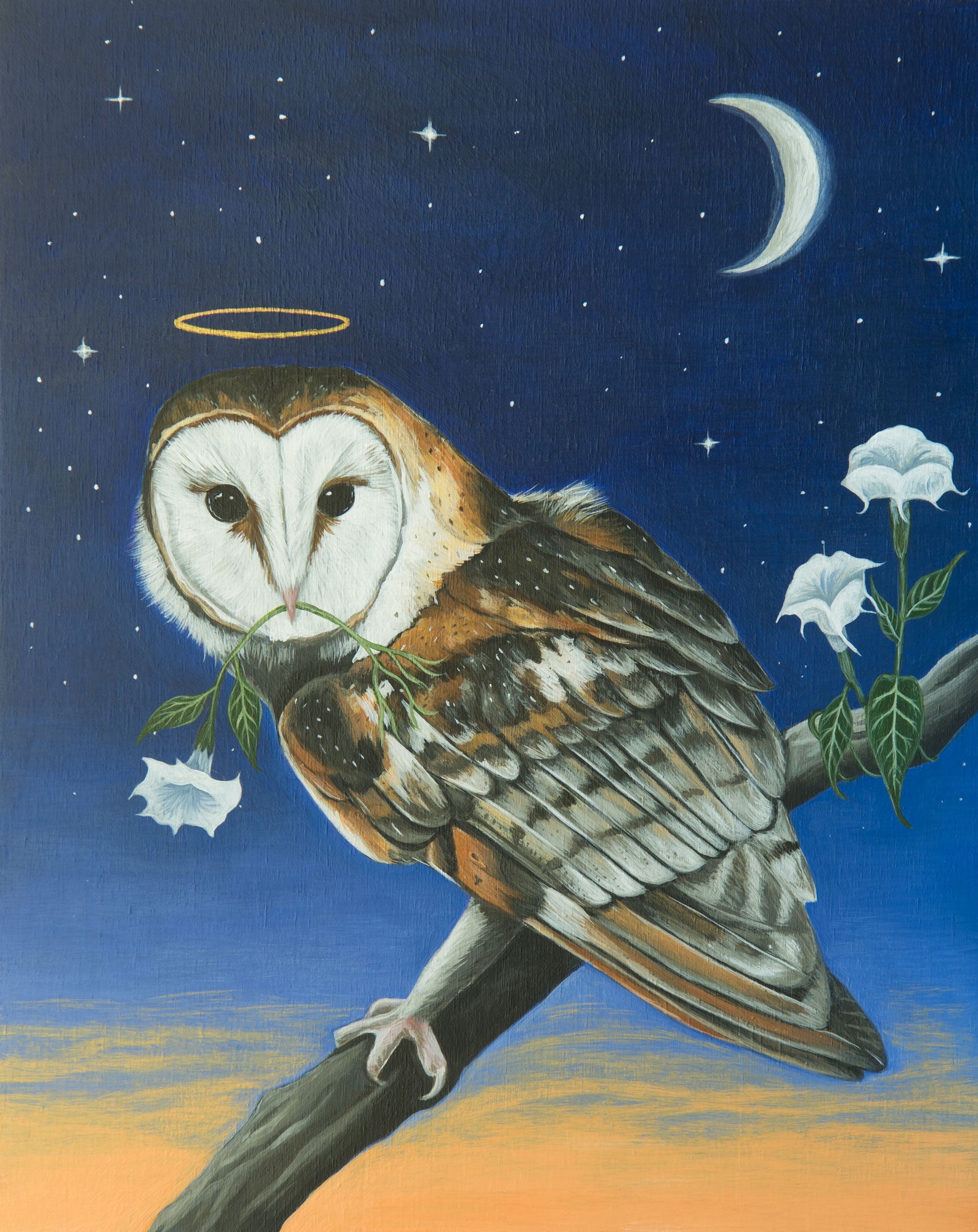 Charming wood print by Michelle Waters, 8x10 inches, perfect for home decor.