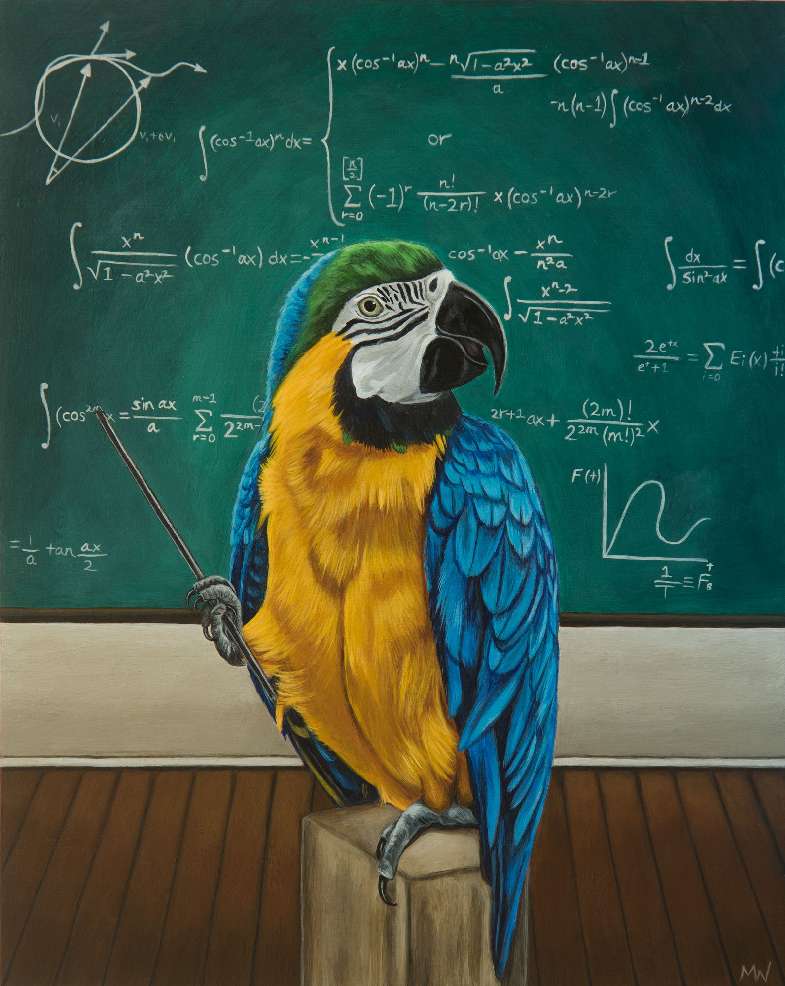 Michelle Waters | Prints - Beautiful wooden print showcasing vibrant colors and artistic design.