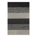 Chilewich Marbled Shag Mat in Salt & Pepper, durable low-maintenance indoor outdoor rug