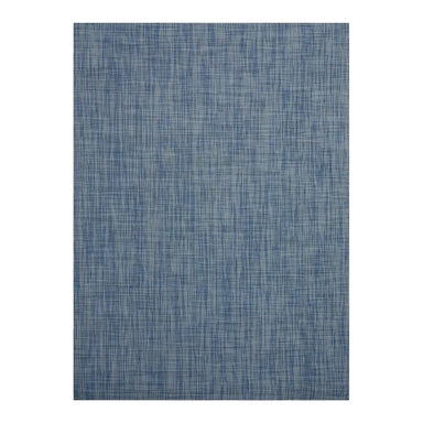 Mini Basketweave Woven Floor Mat | Chambray by Chilewich, durable indoor-outdoor woven vinyl mat