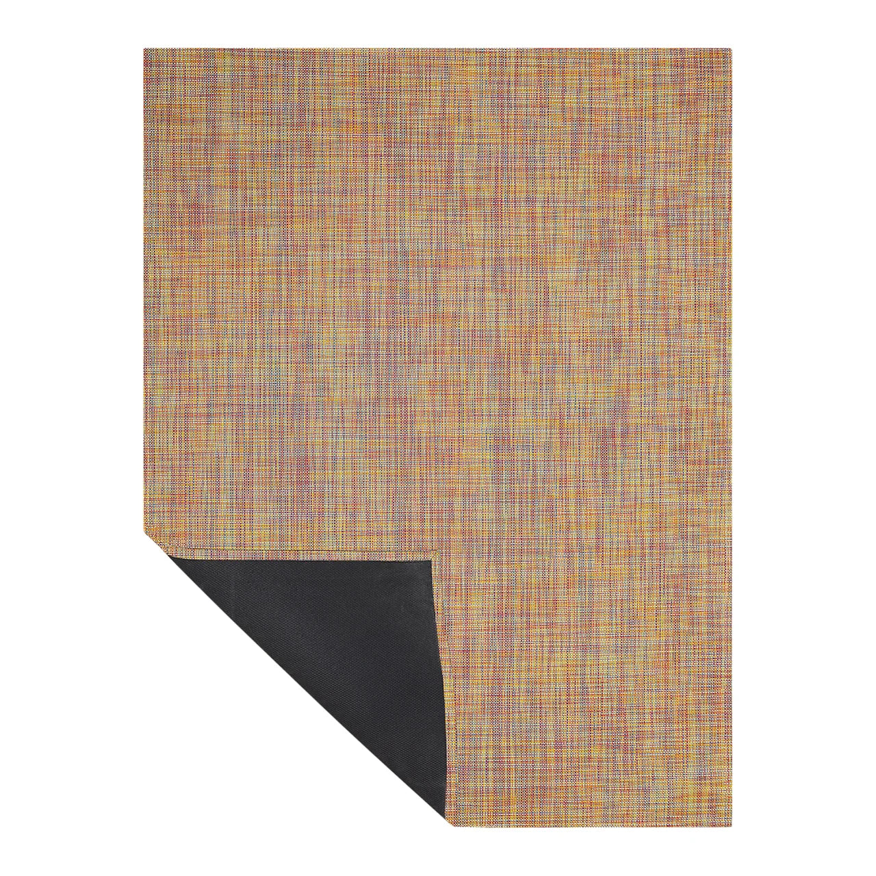 Mini Basketweave Woven Floor Mat | Confetti